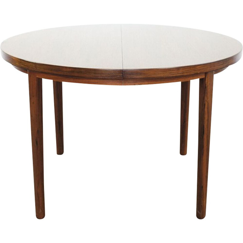 Vintage Danish dining table in rosewood