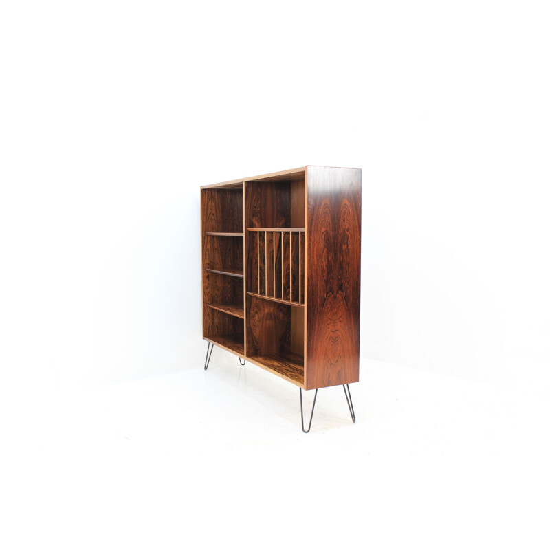 Vintage Danish bookcase in rosewood by Poul Hundevad