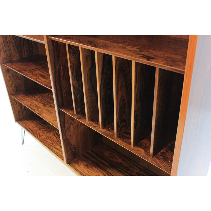 Vintage Danish bookcase in rosewood by Poul Hundevad