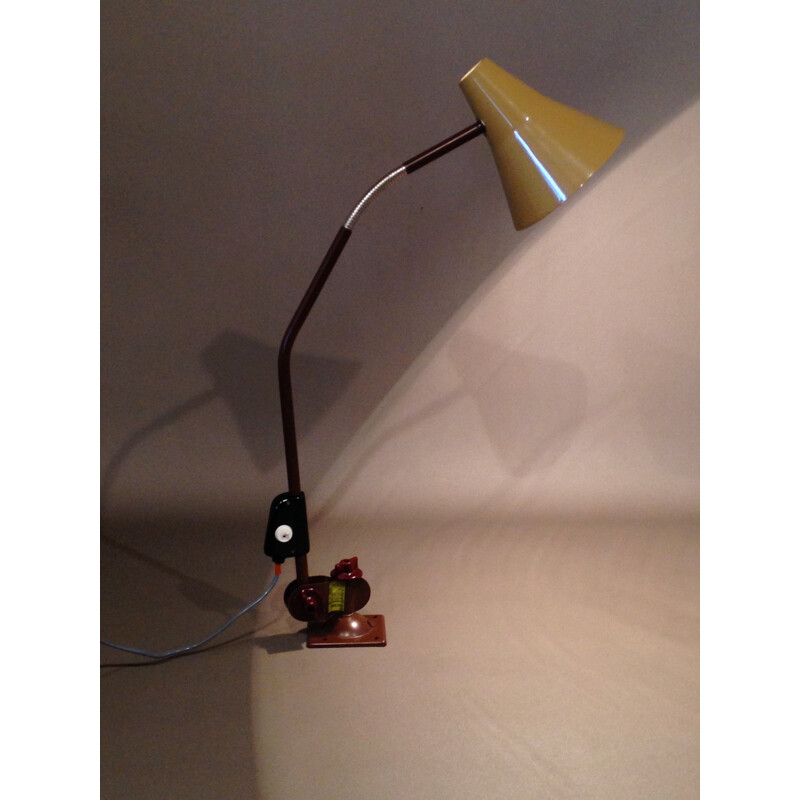 Vintage lamp in metal, plastic and bakelite - 1960s