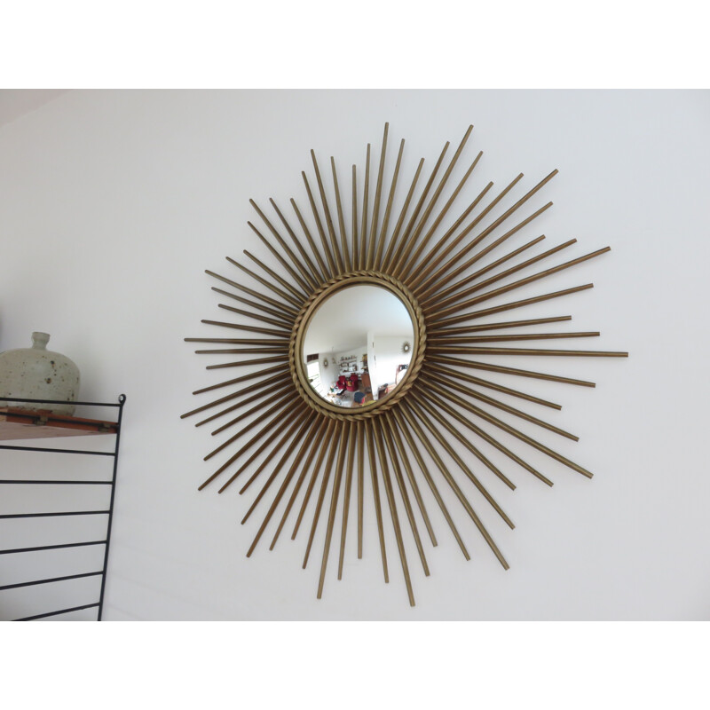 Large "Sun" mirror by Chatty Vallauris