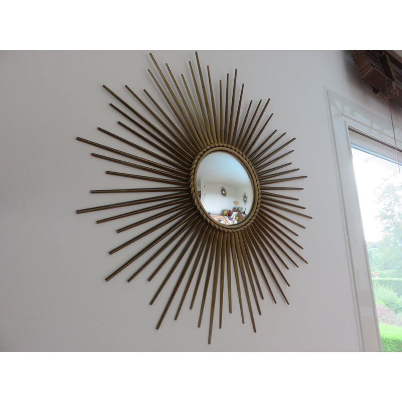 Large "Sun" mirror by Chatty Vallauris