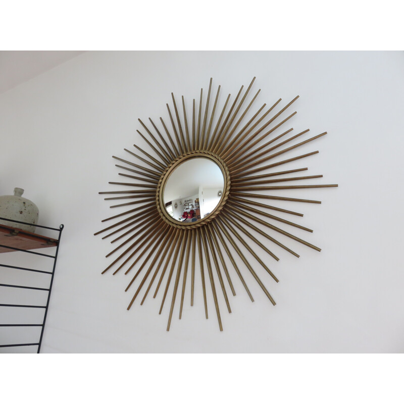 Large "Sun" mirror by Chatty Vallauris