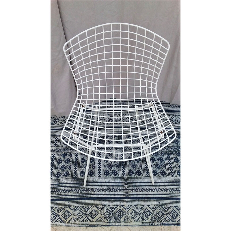 Chaise vintage "Wire" par Harry Bertoia pour Knoll