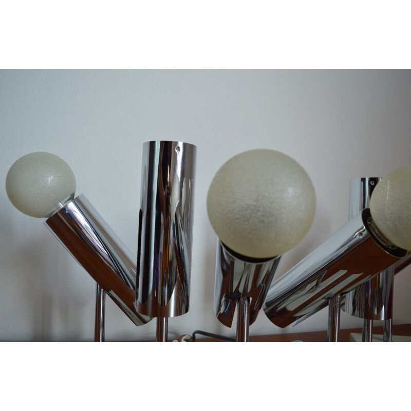 Set of 6 vintage wall lamps by Motoko Ishii