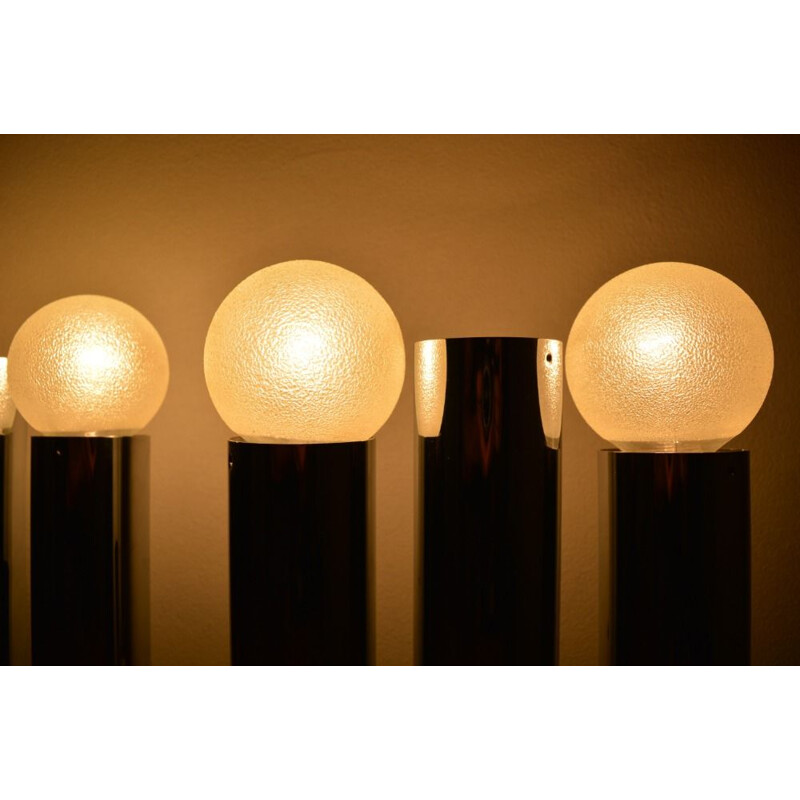 Suite van 6 vintage wandlampen van Motoko Ishii