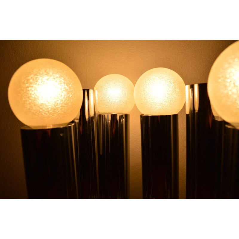Suite van 6 vintage wandlampen van Motoko Ishii