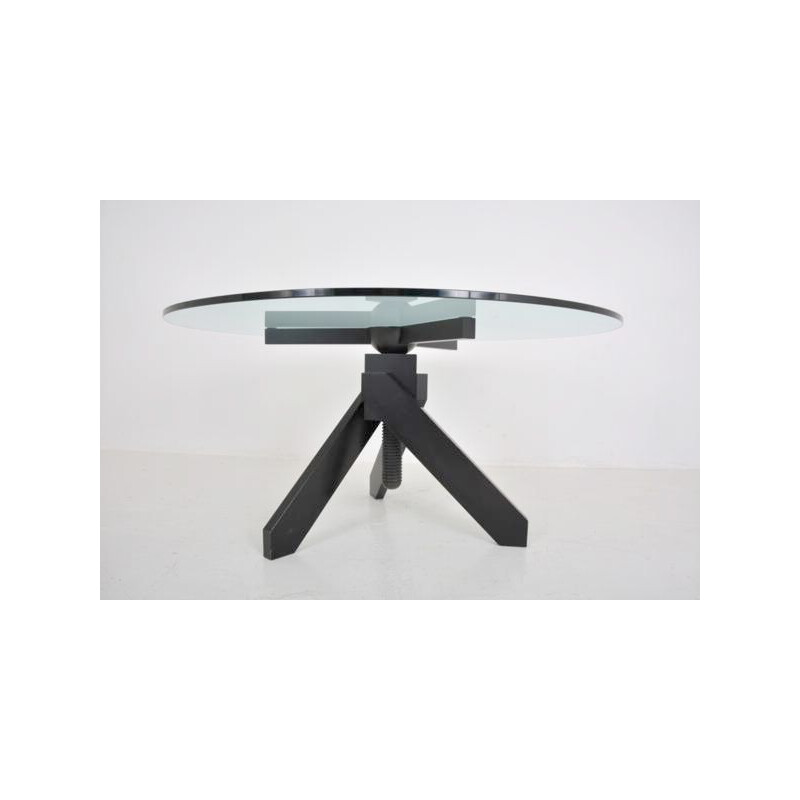 Vintage dining table "Vidun" by Vico Magistretti for De Padova