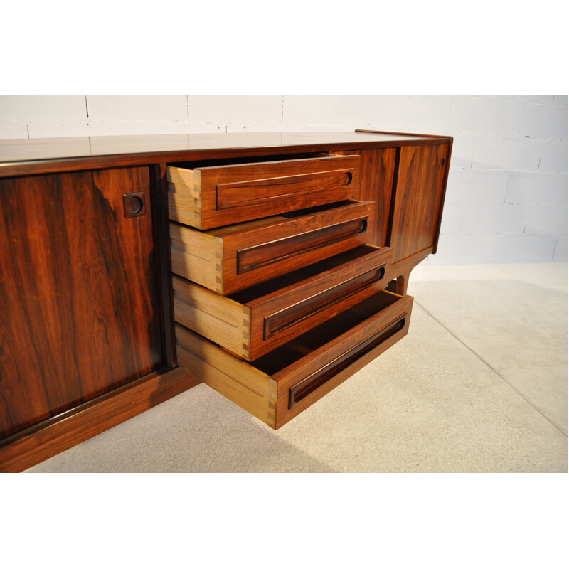 Enfilade scandinave en palissandre de Rio, Johannes ANDERSEN - 1960