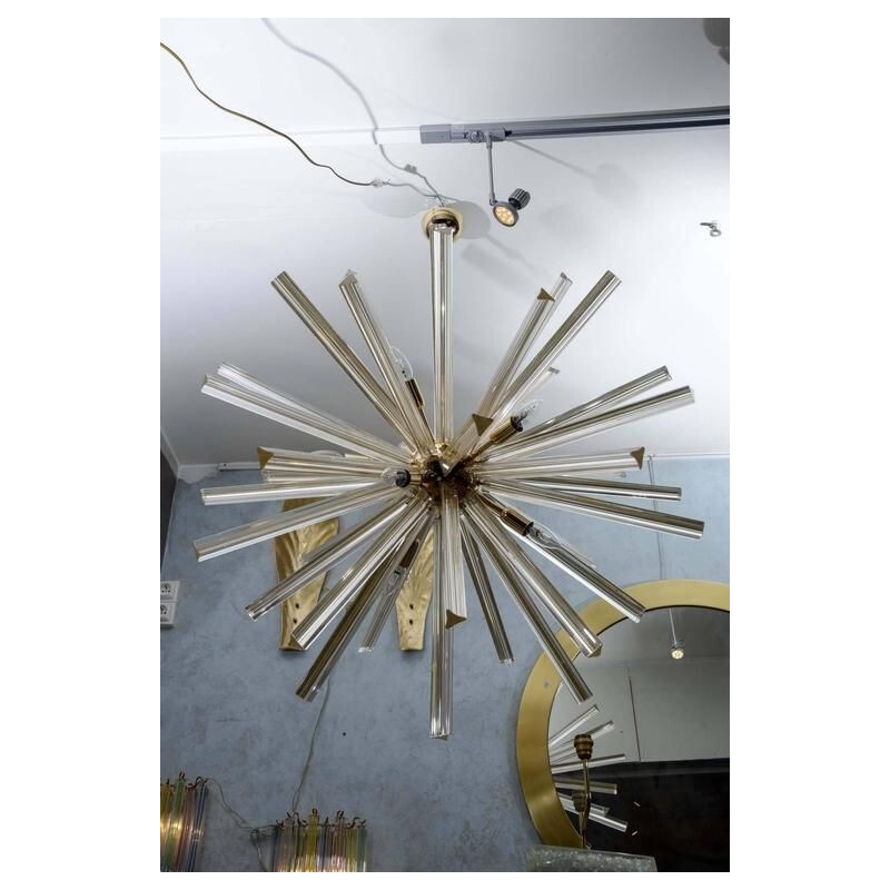 Vintage chandelier in Murano glass