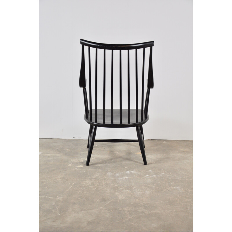 Vintage Black armchair by Lena Larsson for Nesto