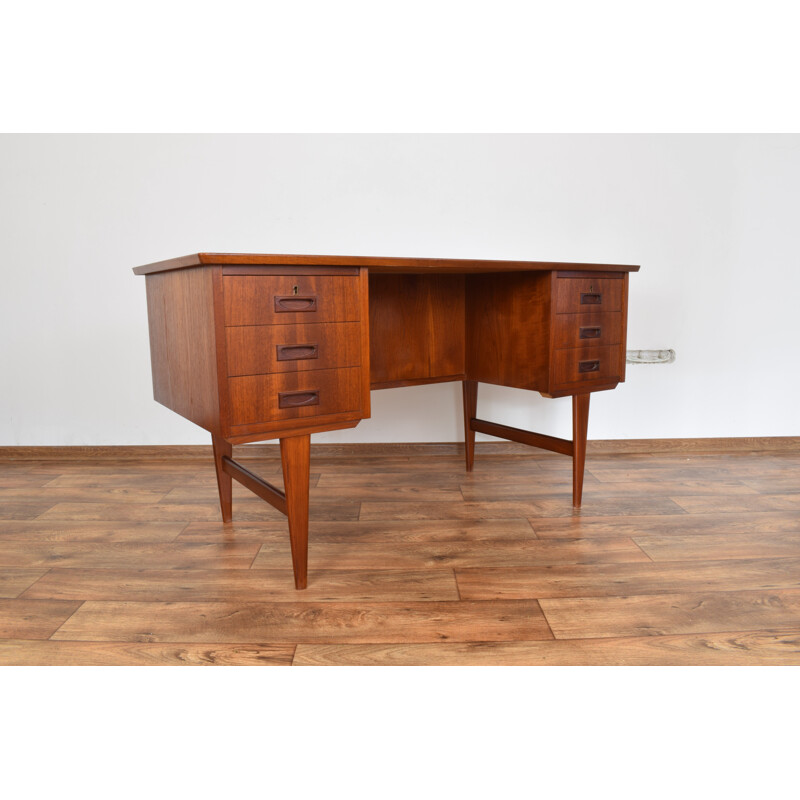 Vintage Danish teak desk