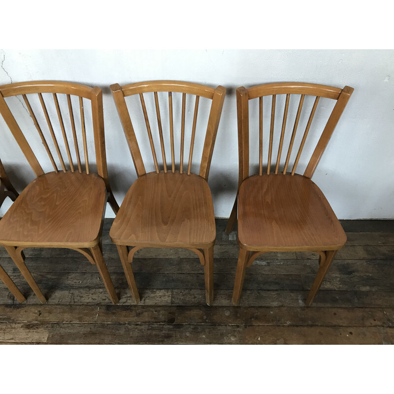 Set of 6 Baumann bistro chairs