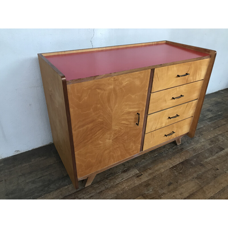 Vintage large dresser in formica