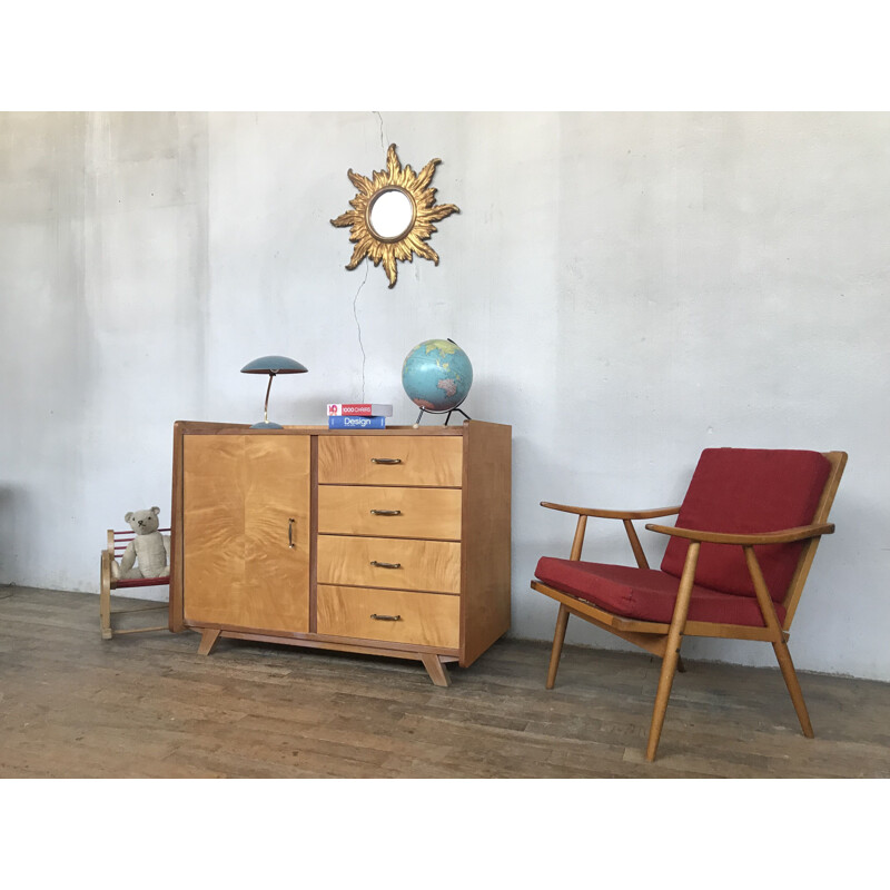 Vintage large dresser in formica