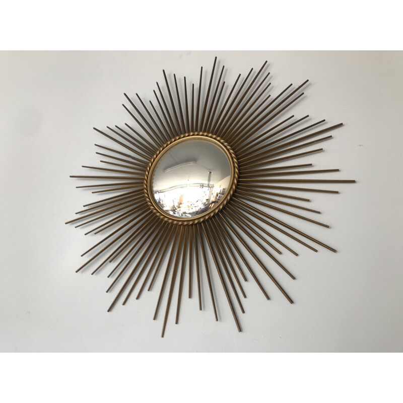 Vintage sun mirror Chaty Vallauris 1950