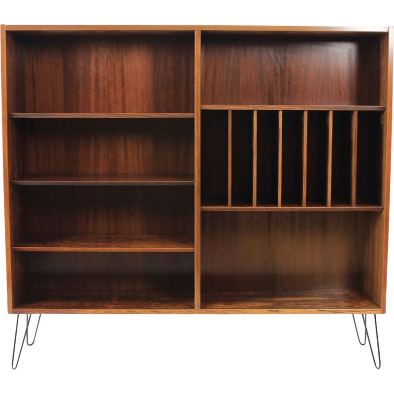 Vintage Danish bookcase in rosewood by Poul Hundevad