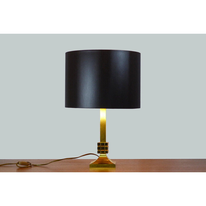 Vintage German table lamp in brass by Kaiser Leuchten