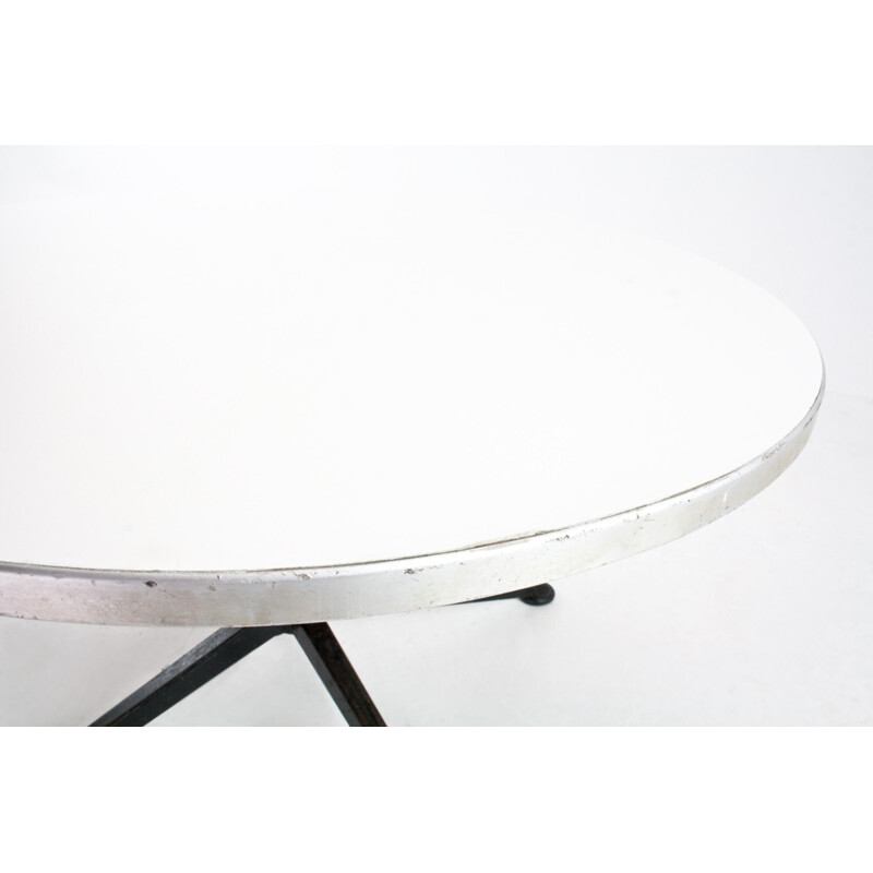 Coffee table in metal and formica, Friso KRAMER, Ahrend de Cirkel edition - 1964