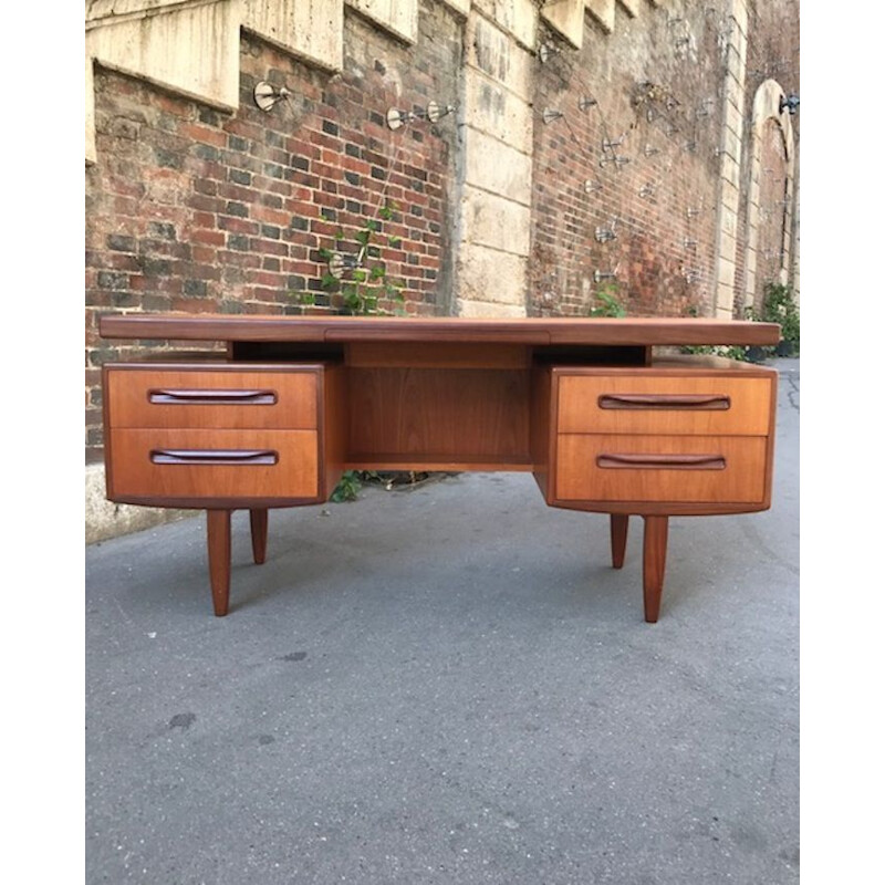 Vintage office desk "G-Plan"  in teak by Kofod Larsen