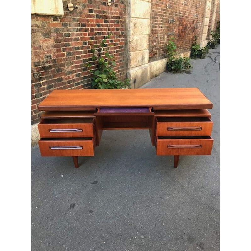 Vintage office desk "G-Plan"  in teak by Kofod Larsen