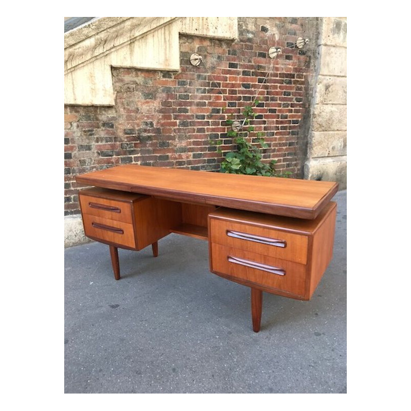 Vintage office desk "G-Plan"  in teak by Kofod Larsen