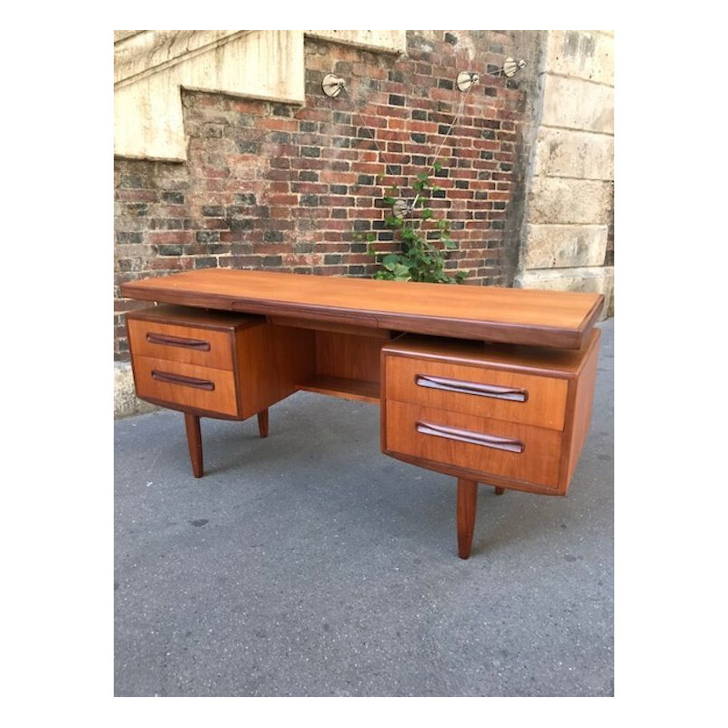 Vintage office desk "G-Plan"  in teak by Kofod Larsen