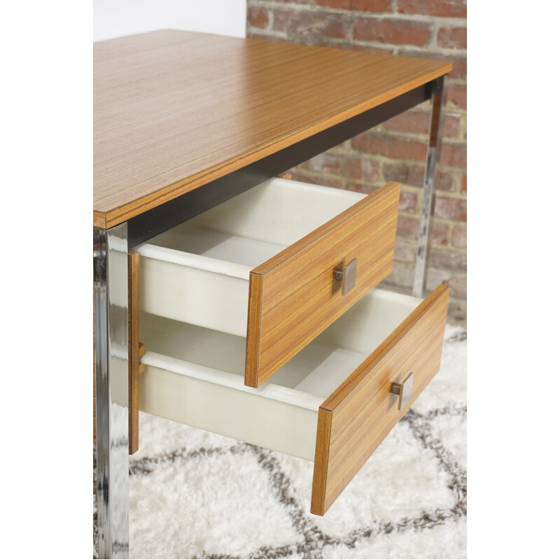 Minor B vintage desk by Pierre Guariche for Meurop