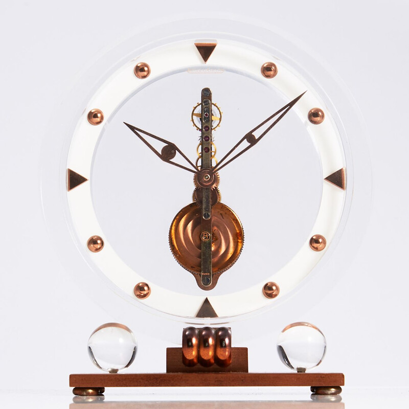 Vintage mantel clock by Jaeger-Lecoultre