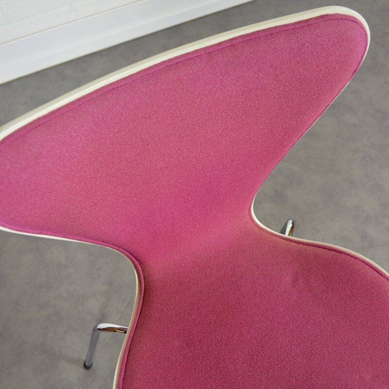3 chaises vintage Arne Jacobsen pour Fritz Hansen 1990