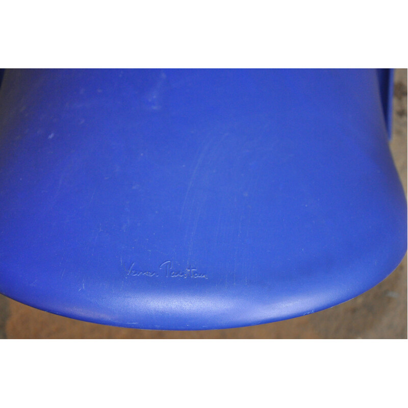 Paire de chaises vintage S Panton réédition VITRA 2000