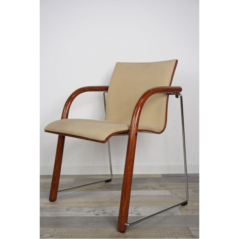 Chaise vintage par Ulrich Böhme et Wulf Schneider pour Thonet