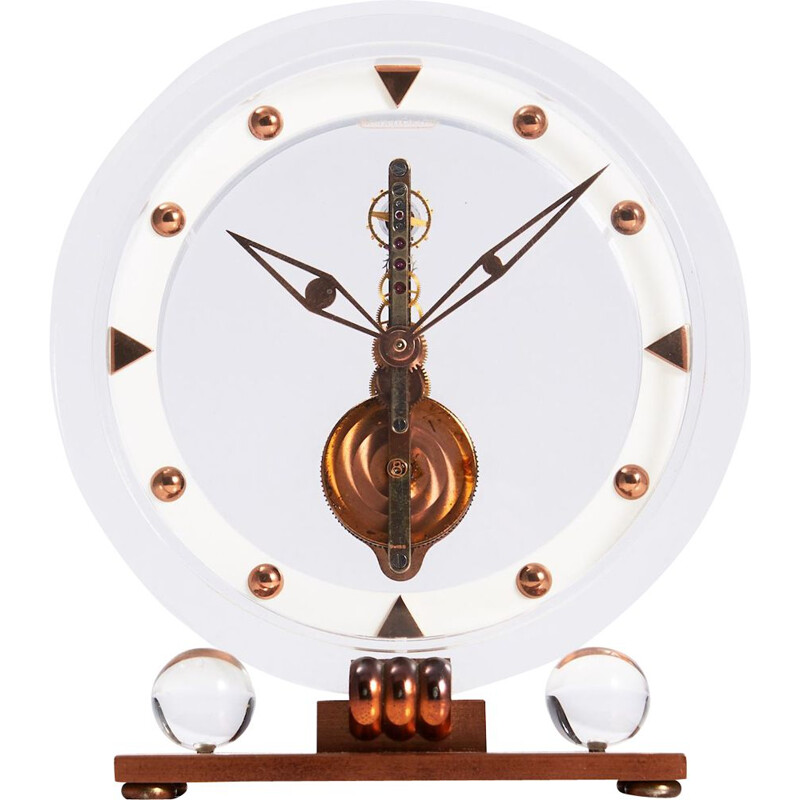 Vintage mantel clock by Jaeger-Lecoultre