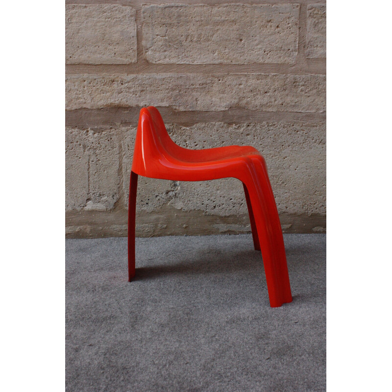 Vintage chair "Ginger" by Patrick gingembre 1973