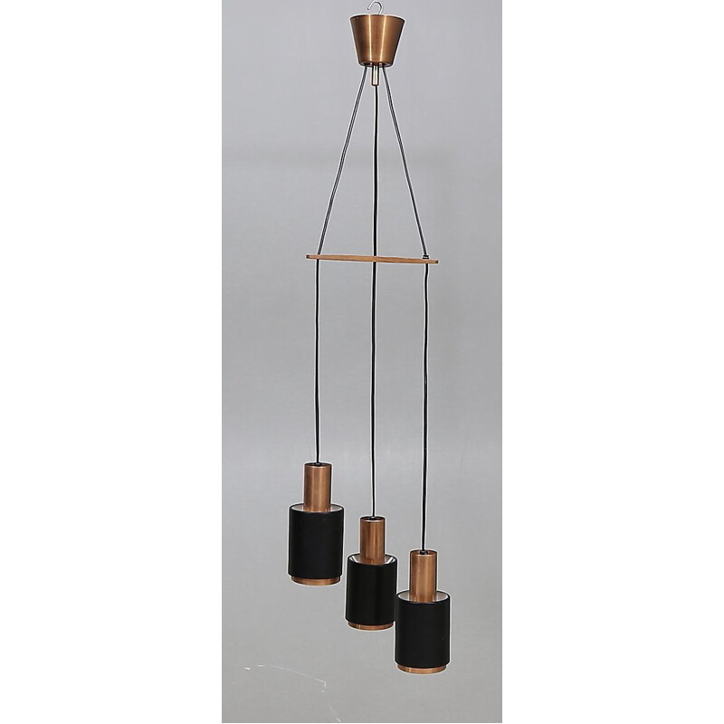 Vintage hanging lamp Tunika by Jo Hammerborg for Fog & Morup