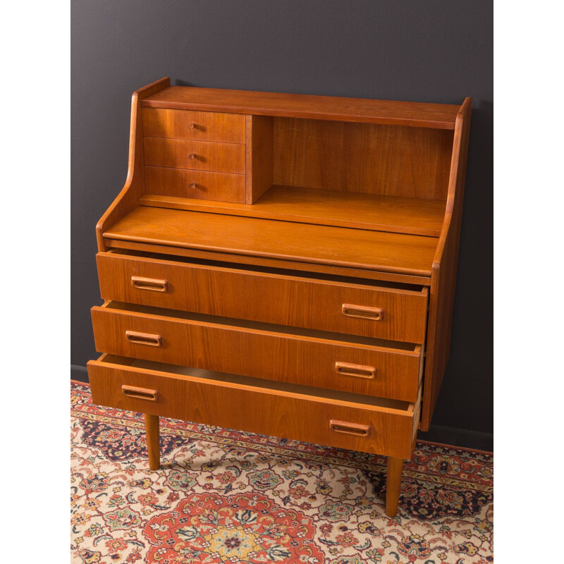 Vintage German secretary in teak