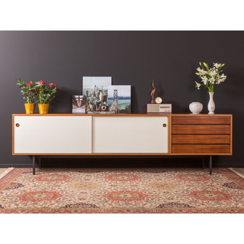 Vintage German sideboard in rosewood by Walter Wirz for Wilhelm Renz