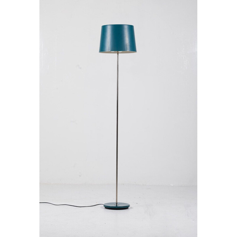 Vintage floor lamp in metal by Willem Hendrik Gispen for Artimeta