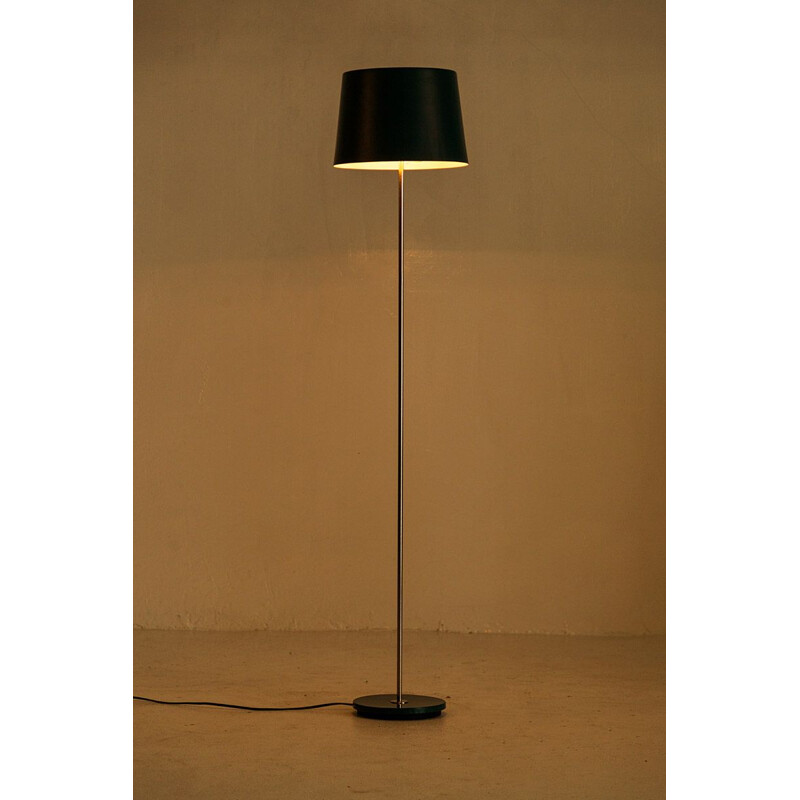 Vintage floor lamp in metal by Willem Hendrik Gispen for Artimeta