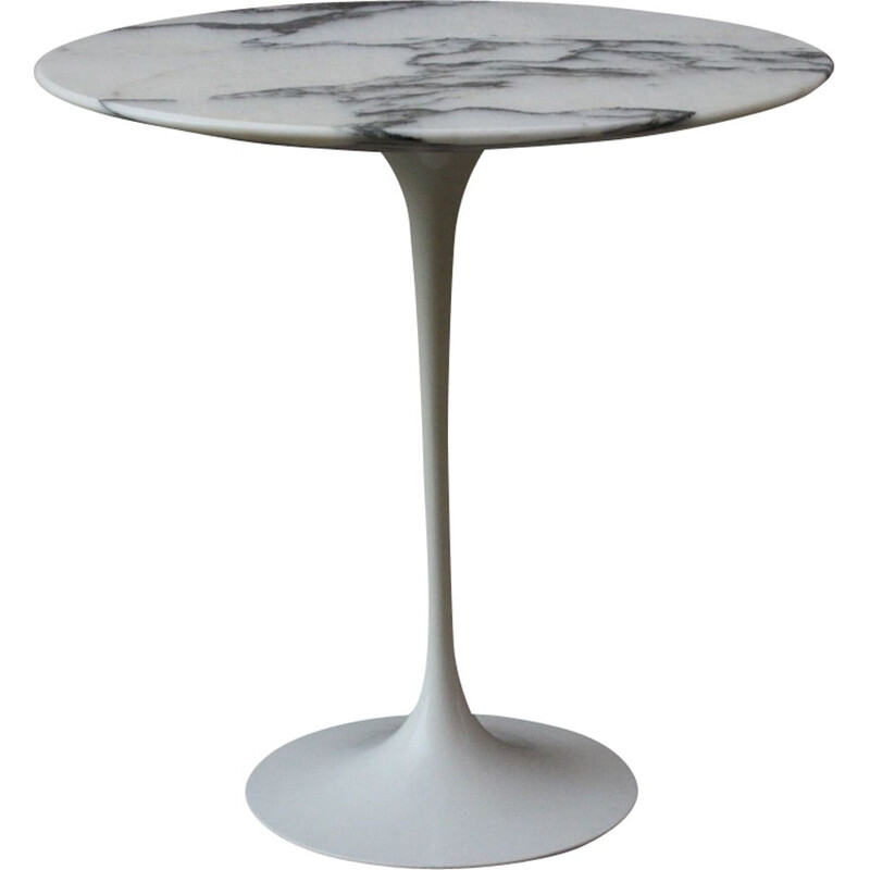 Table d'appoint vintage "Tulip" par Eero Saarinen