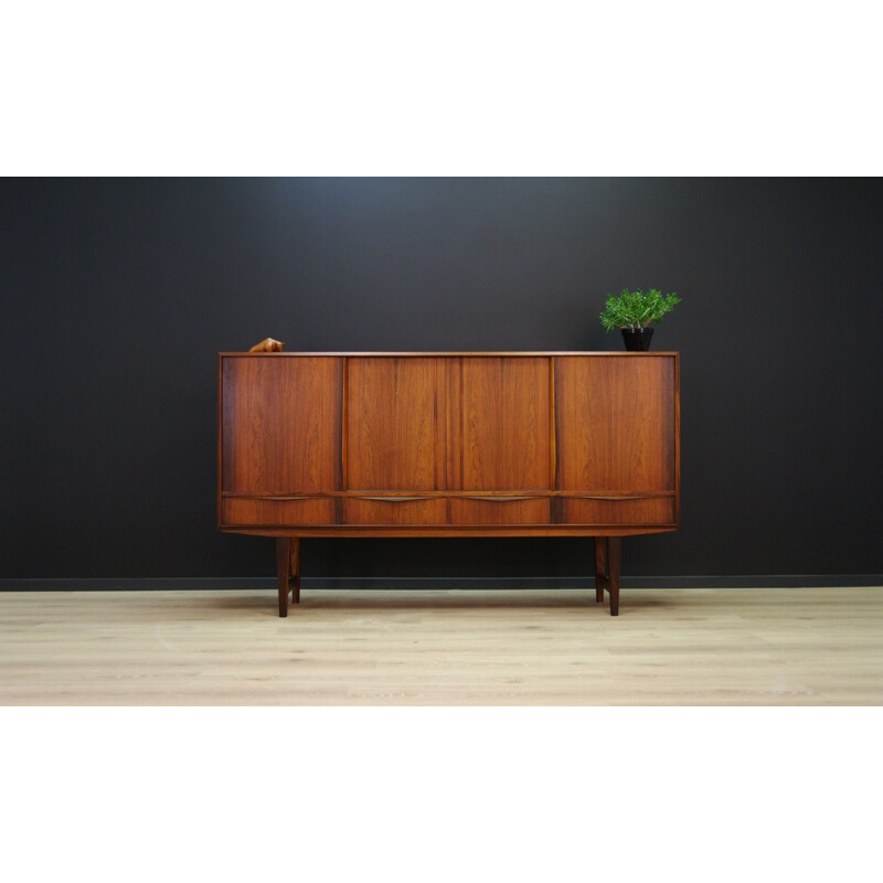 Vintage Dansih Highboard in rosewood by E.W Bach