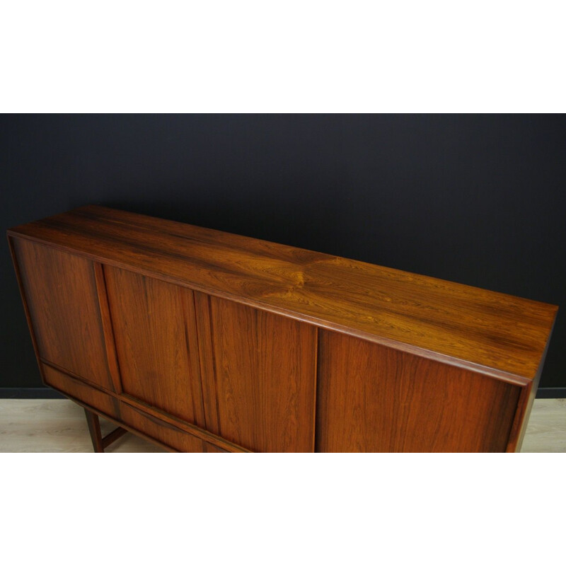 Vintage Dansih Highboard in rosewood by E.W Bach