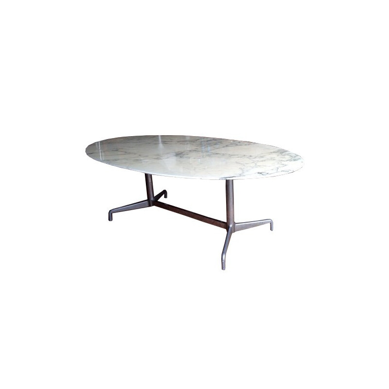 Dining table in marble, Charles EAMES - 1960s