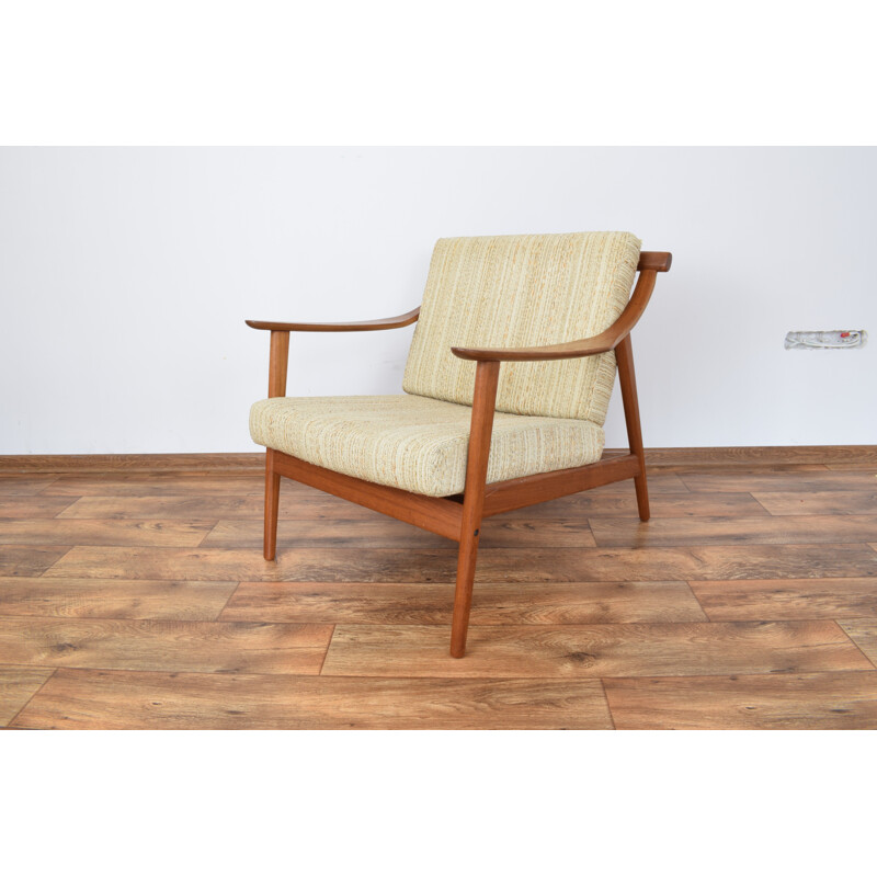 Set of 2 vintage Danish lounge chairs MK-119 by Arne Hovmand-Olsen for Mogens Kold