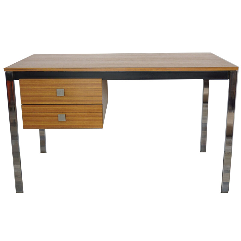 Minor B vintage desk by Pierre Guariche for Meurop