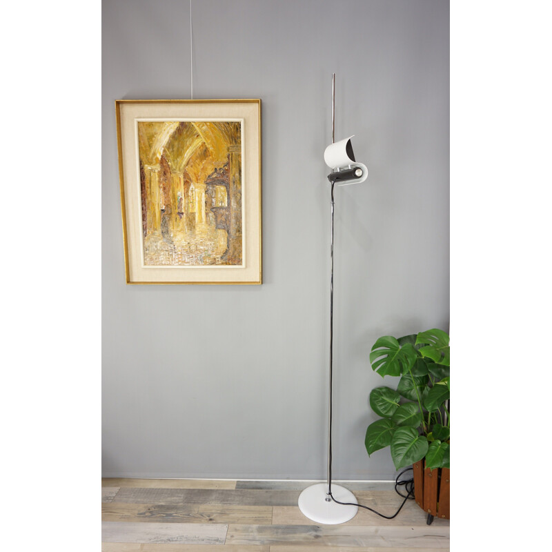 Vintage floor lamp DIM 333 by Vico Magistretti for Oluce