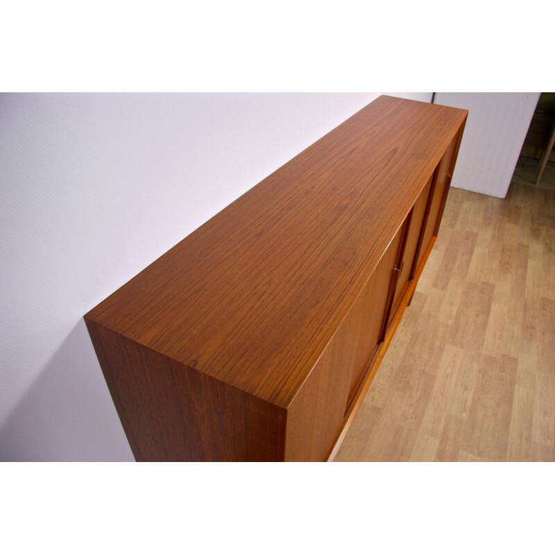 Danish highboard model nr 19 in teak by Gunni Omann for Omann Jun