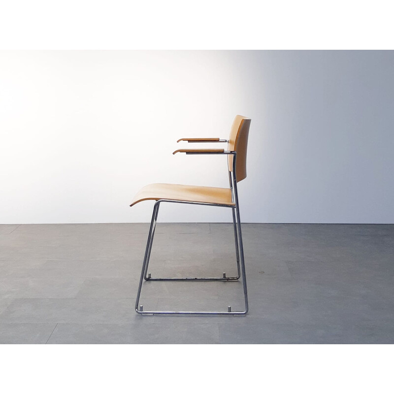 Vintage 440 chair by David Rowland with arms 1960