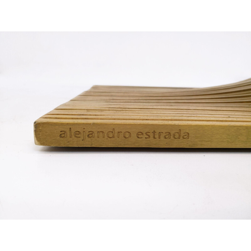Suite de 6 chaises vintage Alejandro Estrada pour Piegatto