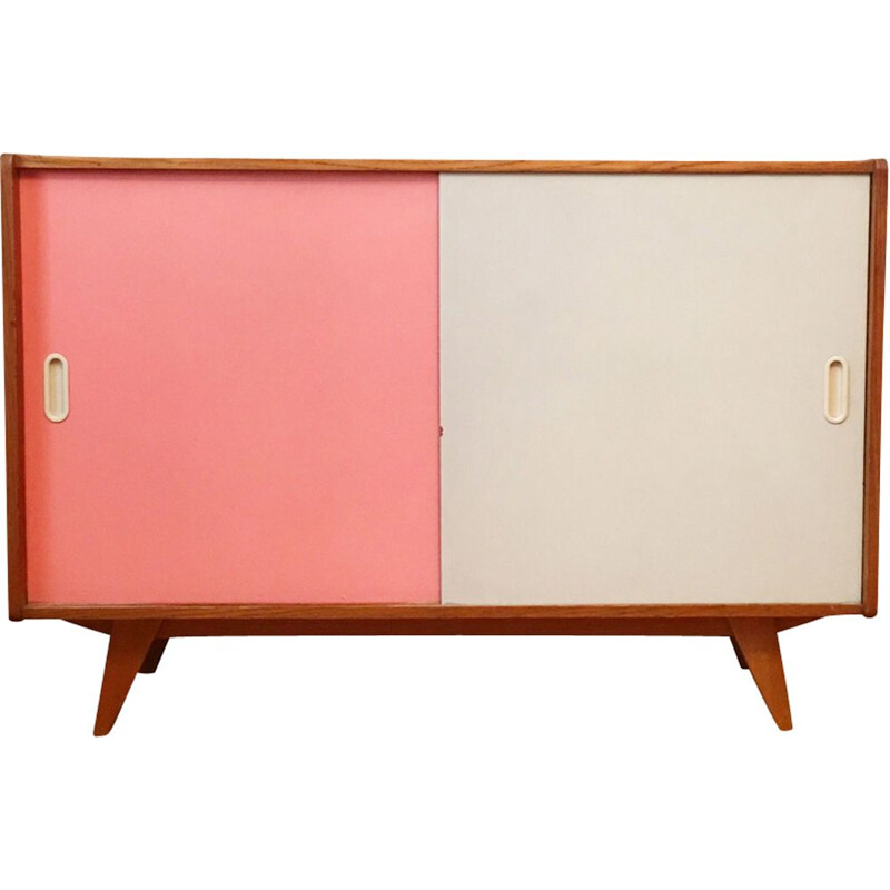 Vintage U 452 pink sideboard by Jiri Jiroutek for Interier Praha